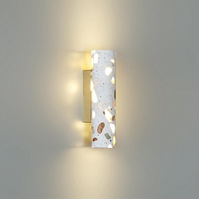 Накладной светильник Odeon Light Terrazzo золото арт. 7012/12WL
