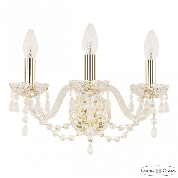 Бра Bohemia Ivele Crystal 112 золото арт. 112B/3/141 G V0300