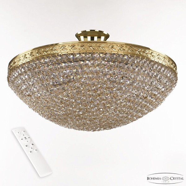 Потолочная люстра Bohemia Ivele Crystal 1932 золото арт. 19321/45IV/LED-DIM G