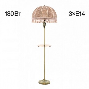 Торшер с полкой Citilux Базель бронза арт. CL407935T