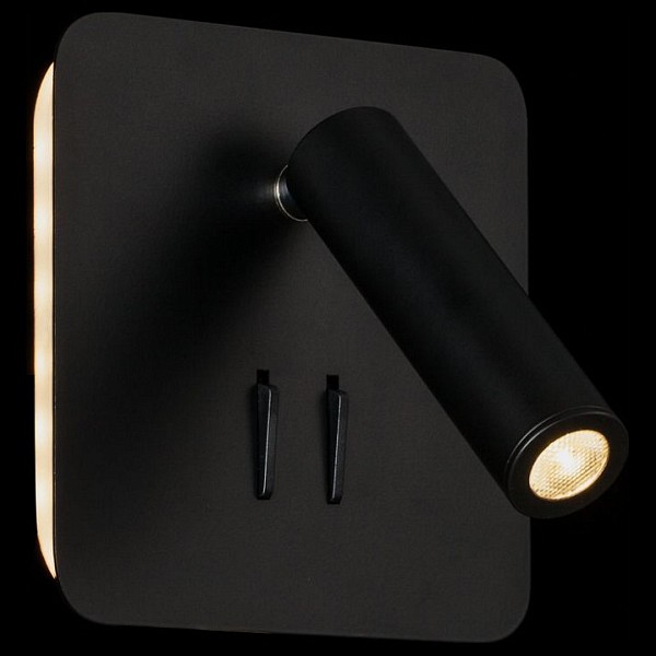 Бра Maytoni Ios 176 черный арт. C175-WL-01-6W-B