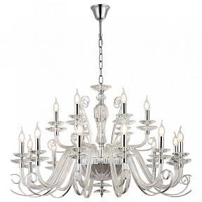 Подвесная люстра Newport ANNABELLE хром арт. 8576+12/C chrome