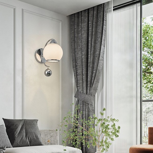Бра Arte Milano Neapolis-76207 никель арт. 276207/1b Ni
