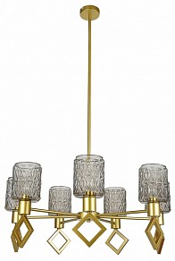Люстра на штанге Indigo Preda золото арт. 13025/7R Gold