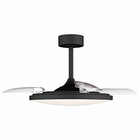 Светильник с вентилятором Mantra Slim Fan черный арт. 9055