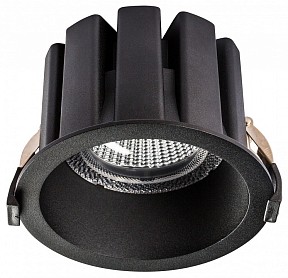 Встраиваемый светильник Lightstar Ciclone черный арт. 385147