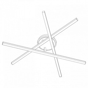 Потолочная люстра Citilux Trent черный арт. CL203631