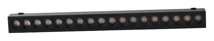 Накладной светильник iLedex Technical VISION48/25 черный арт. 4825-039-L293-18W-36DG-4000K-BK