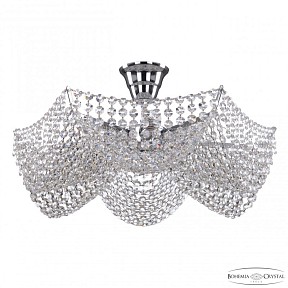 Подвесная люстра Bohemia Ivele Crystal 778 никель арт. 778/49 Ni