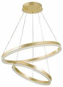 Подвесной светильник Natali Kovaltseva Oreol золото арт. LED LAMPS 81299