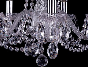 Подвесная люстра Bohemia Ivele Crystal 1402 металл арт. 1402/5/160/Ni