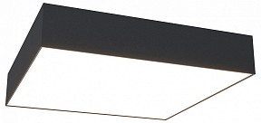 Накладной светильник Maytoni Zon черный арт. C032CL-36W4K-SQ-B