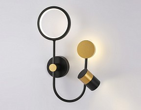 Бра с подсветкой Ambrella Light FL черный арт. FL51602