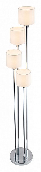 Торшер Escada Denver серый арт. 1109/4 Chrome/Beige
