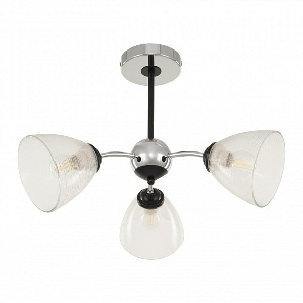 Люстра на штанге Arte Milano Napoli-329007 хром арт. 329007/3 CR.BK