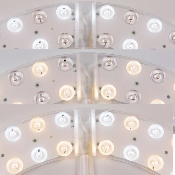 Потолочная люстра Bohemia Ivele Crystal 1901 никель арт. 19011/45IV/LED-DIM Ni