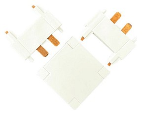 Соединитель для треков Wertmark WTH белый арт. WTH.L5.00.L13