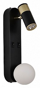 Бра с подсветкой F-promo Invento черный арт. 4171-2W
