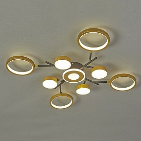 Потолочная люстра Escada Optimal черный арт. 10206/9LED