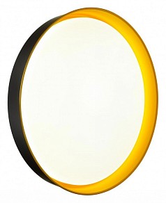 Накладной светильник Sonex Tuna Yellow черный арт. 7711/DL