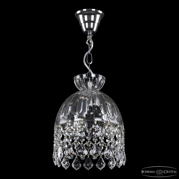 Подвесная люстра Bohemia Ivele Crystal 5478 никель арт. 5478/22 Ni Clear/M-1H Leafs