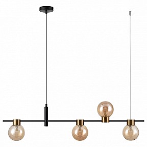 Подвесной светильник Vele Luce Ideale черный арт. VL5872P14