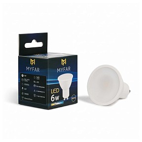 Лампа светодиодная MyFar Базиc GU10  арт. MB1201GU10-6W3K
