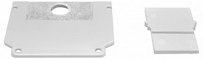 Заглушка для треков Lightstar Uno Pro белый арт. 509466