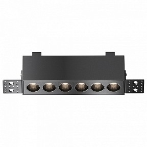 Встраиваемый светильник Maytoni Technical Points черный арт. DL065-12W3-6K-TRS-B