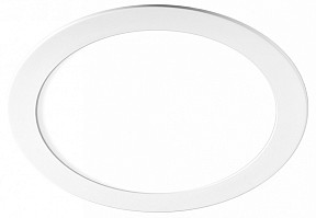 Встраиваемый светильник Jazzway  белый арт. PPL-R 15w 4000K IP40 WH