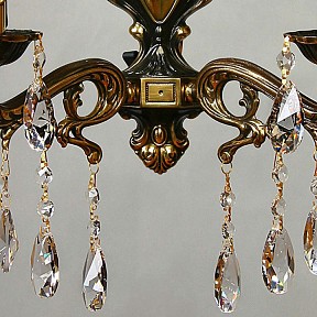 Бра Ambiente by Brizzi Leon бронза арт. 2128/2 PB Tear Drop