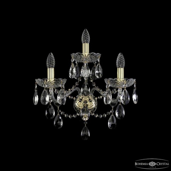 Бра Bohemia Ivele Crystal 1415 золото арт. 1415B/2+1/200/XL G