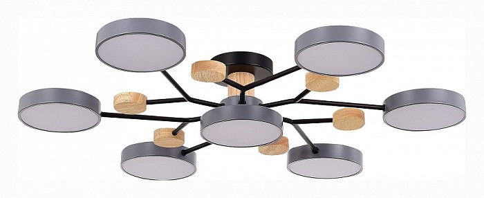 Потолочная люстра EVOLUCE Faema коричневый арт. SLE6006-702-07