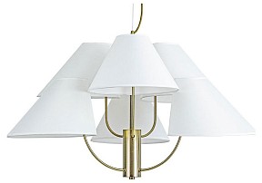 Подвесная люстра Arte Lamp Rondo бронза арт. A4086LM-6AB
