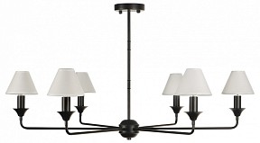 Люстра на штанге MyFar Leon черный арт. MR2400-6C