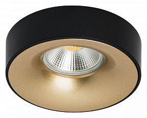 Встраиваемый светильник Lightstar Levigo черный арт. L01002327