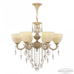 Подвесная люстра Bohemia Ivele Crystal AL7801 белый арт. AL78101/6/175 B WMG P1 U Horse