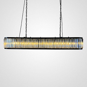 Подвесной светильник Imperiumloft Odeon Clear Glass Black черный арт. 248522-22