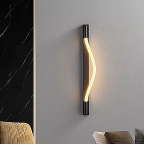 Накладной светильник LIGHTERA Tura черный арт. LE103W-60B