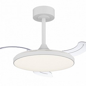 Светильник с вентилятором Mantra Slim Fan белый арт. 9008
