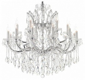 Подвесная люстра iLamp Diamond хром арт. 6071-18 CR+CL