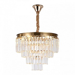 Подвесная люстра Citilux Ricky золото арт. CL314143