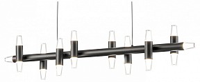 Подвесной светильник Lussole Hopkins черный арт. LSP-7405