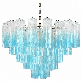 Подвесная люстра Loft it Murano бронза арт. 10580/800 Clear blue
