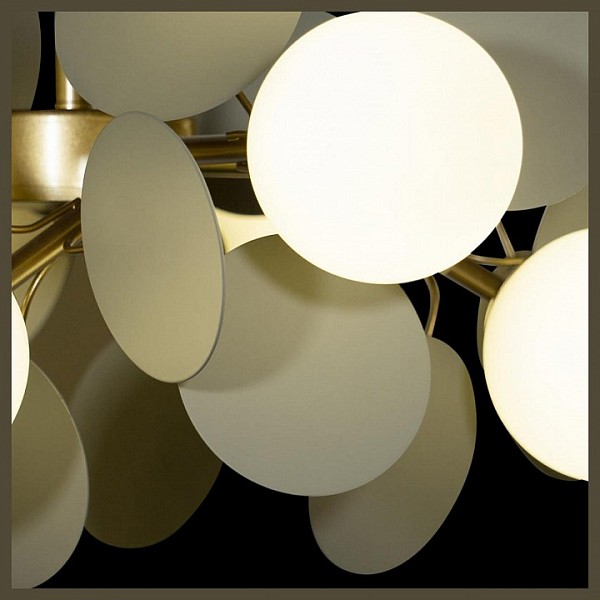 Подвесная люстра Loft it Matisse желтый арт. 10008/8 Grey