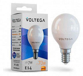Лампа светодиодная Voltega Globe 7W  арт. 7054