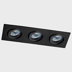 Встраиваемый светильник Italline SAG303-4 черный арт. SAG303-4 black/black