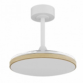 Светильник с вентилятором Mantra Slim Fan белый арт. 9009