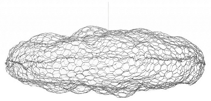Подвесная люстра Loft it Cloud серый арт. 10247/1000 Silver