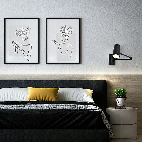 Бра Escada Stigma черный арт. 10282/1LED Black